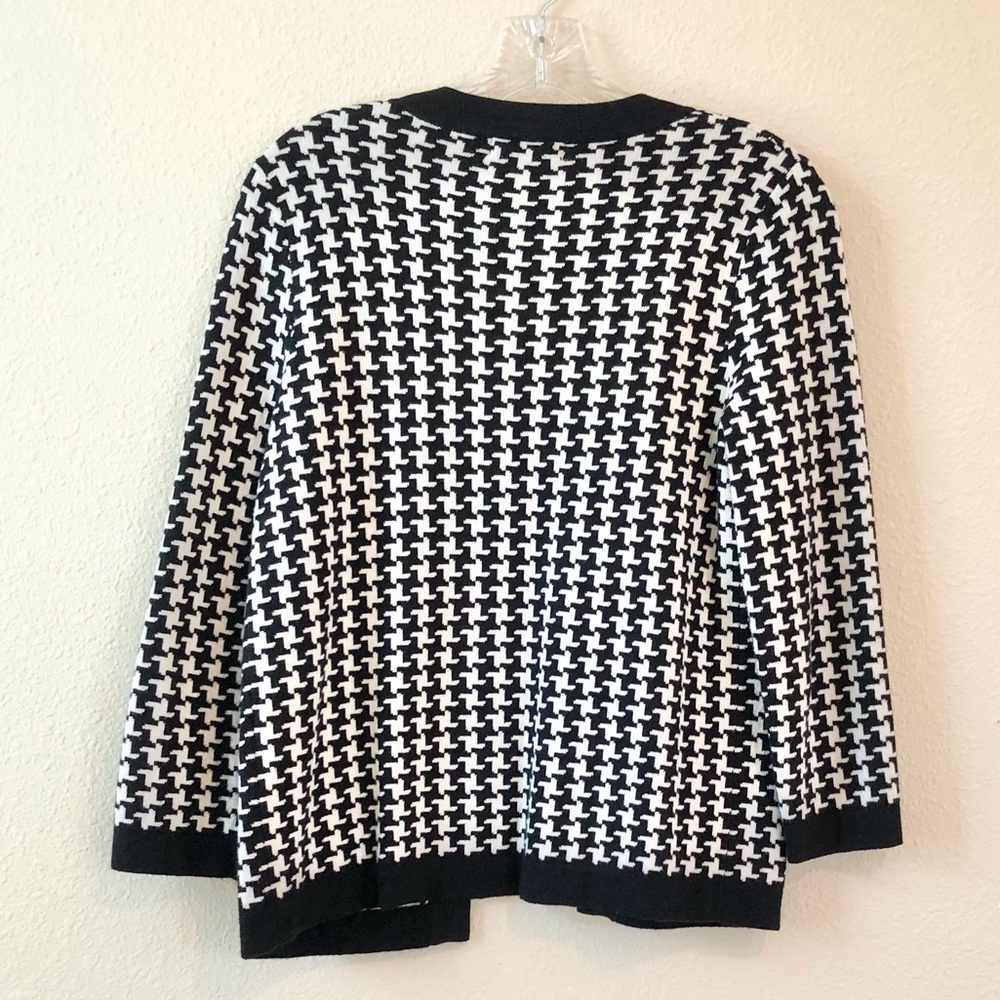 LAND’S END Houndstooth Jacket - Picture 6 of 7
